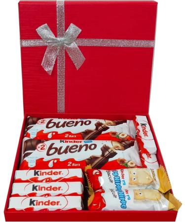 Happy Birthday Chocolate Gift Bueno Selection Box For Kids Hazelnut Kinder Happy Birthday - Buy Online on GoSupps.com