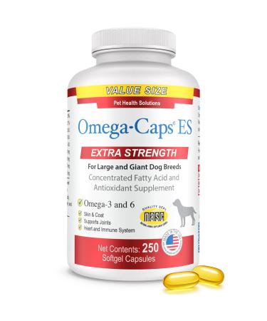 Omega-Caps ES for Large & Giant Dogs (250 Caps) 250 soft gels