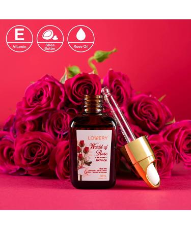 Red Rose Spa Gift Set for Women - 35 Piece Stress Relief Kit for Thank You, Birthday, Mom, Christmas - Nail Care, Body Scrub, Bubble Bath, Bath Bomb & More - Buy Online on GoSupps.com