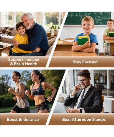 Mushroom Gummies Supplement with Ashwagandha - Lion Mane Mushroom Supplement for Adults Kids with Reishi Cordyceps Brain Supplements for Memory and Focus Organic Vegan Non GMO Mixed Fruit Flavor 60CT - Buy Online on GoSupps.com