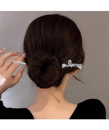 DHWEKU 2 pieces women's hair sticks retro hair sticks hair sticks for long hair beautiful and elegant holds the hair firmly suitable for hair styling design for decorative hair firm hairstyle - Buy Online on GoSupps.com