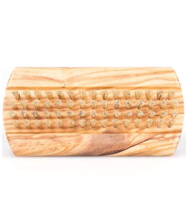 Fendrihan Olivewood Nail Brush with Boar Bristles 3.7 - Made in Germany - Buy Online on GoSupps.com