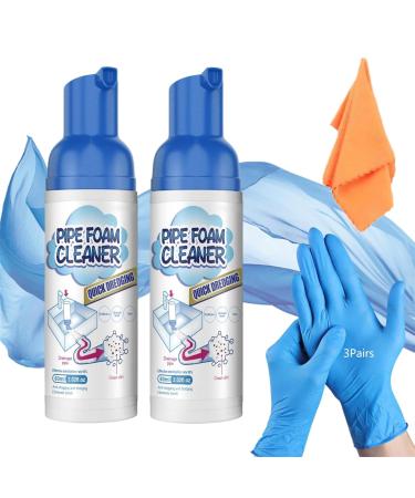 Foam Drain Cleaner Drain Foam Cleaner Yugou Drain Cleaner Get Out Foaming Drain Cleaner Yugou Foam Drain Cleaner Foam Drain Cleaner for Bathroom Sink (2)