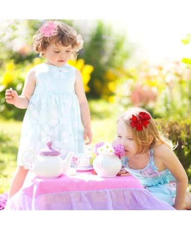 Sibba 3 Inch Easter Party Bow Clips 12 Pcs, Multi-colored Fabric Ribbons Grosgrain Headpiece for Women, Girls, Toddlers, Kids - Kawaii Alligator Barrettes for Casual Wear - Buy Online on GoSupps.com