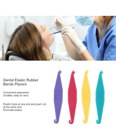 100Pcs Dental Elastic Rubber Elastic Rubber Bandsplacers Dental Rubber Bands Placers Corrosion Resistant Practical for Orthodontics Braces - Buy Online on GoSupps.com
