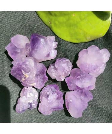 Natural Amethyst Raw Quartz Small ClusterReiki Stone Crystal Point Specimen Home Decor Raw Crystals NaturalReiki Decoration (Color : 1pc Weight 3-8g Size : 200g) 200g 1pc Weight 3-8g - Buy Online on GoSupps.com
