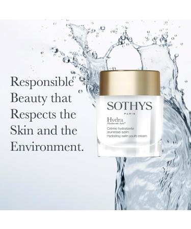 SOTHYS Hydrating Velvet Youth Cream | Hyaluronic Acid Face Moisturizer for Normal to Dry Skin | Youthful & Plump Skin - Buy Online on GoSupps.com
