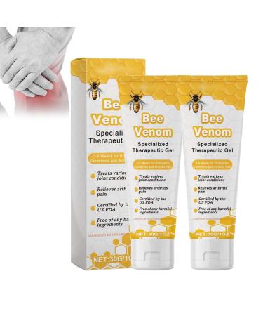 Aeehfeng Bienengift Gemsten therapy pain relief gel aeehfeng beeengift yellow bee venom joint therapy pain relief gel aeehfeng new zealand bee venom joint relief gel (2 pieces)