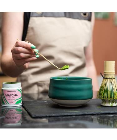BLENDSMITHS | 100% Pure Ceremonial Grade Matcha Green Tea Powder | Sourced from Uji Kyoto | 30g Tin - 30 servings - Buy Online on GoSupps.com