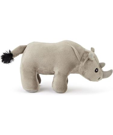 Zappi Co Children's Soft Cuddly Plush Toy Animal - Rhino - 12-15cm Perfect Snuggly Playtime Companion - Buy Online on GoSupps.com