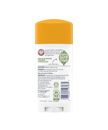 ARM & HAMMER Essentials Natural Deodorant Fresh Rosemary Lavender 2.50 oz (Pack of 4) - Buy Now for Long-Lasting Freshness! - Buy Online on GoSupps.com