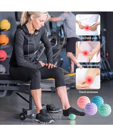 Tiuxiu Massage Ball Set - Hedgehog Balls for Muscle Relief | Foot Back Leg & Hand Massage | International Shipping - Buy Online on GoSupps.com