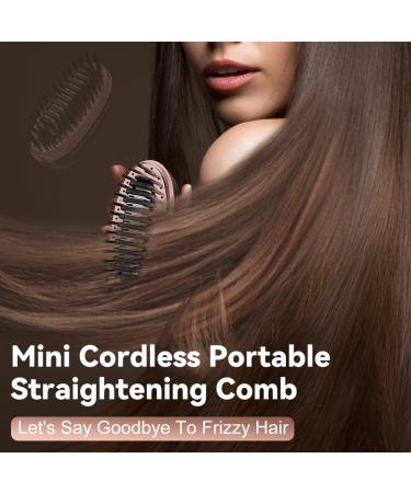 Mini Cordless Hair Straightener Comb - Portable & Easy to Use for Bangs | Ideal for Travel - Shop Now - Buy Online on GoSupps.com