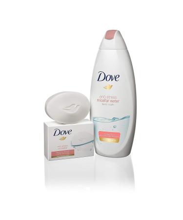 Dove Sensitive Skin Beauty Bar 6-Pack - Micellar Antistress Formula, More Moisturizing Than Soap 3.75oz Bars - Buy Online on GoSupps.com