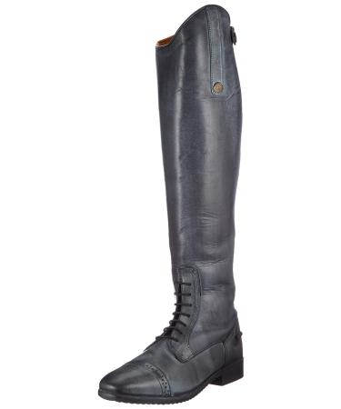 HKM Men's Riding Boots Valencia Standard Length/Width 41 EU Black Grey