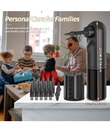 APLUSH Ear Wax Cleaner Electric Ear Wax Removal Tool with 4 Pressure Mode Water Powered Ear Cleaner Ear Irrigation Earwax Flush with 10 Ear Tips - Buy Online on GoSupps.com