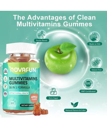 Novafun Potassium Citrate & Multivitamin Gummies 2-Pack Bundle Supports Electrolyte Balance & Daily Nutritional Wellness for Adults - Buy Online on GoSupps.com