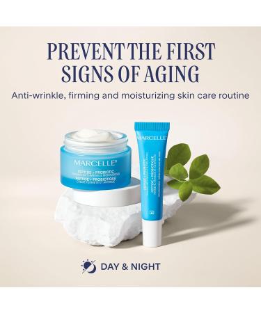 Marcelle Peptide + Probiotic Firming Anti-Wrinkle & Depuffing Eye Care Cream Smoothing & Hydrating Cruelty-Free Hypoallergenic Paraben-Free Fragrance-Free 15 mL - Buy Online on GoSupps.com
