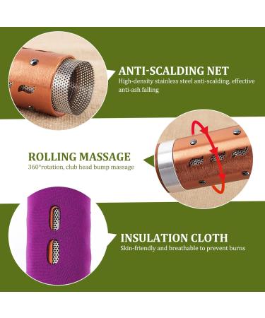 Milist Moxibustion Kit | Moxa Stick Holder & Burner for Back Massage | Moxibusstation International Shipping - Buy Online on GoSupps.com
