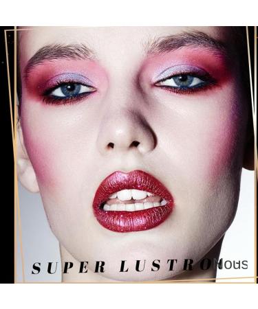 Glitter Lip Gloss - 3 Lipsticks with Luminous Finishes | Anti-perfume For Office Home Evening and Travel - Buy Online on GoSupps.com