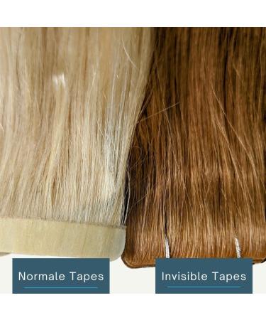 Invisible Tape In Extensions | Real Hair Salon Quality | 10 Pieces 45cm Light Blonde #60 | International Shipping - Buy Online on GoSupps.com