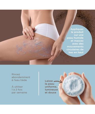  Naturaverde NATURAVERDE | Thalasso Draining Effect Body Scrub with Upcycling Coffee Extract with Dead Sea Salts 500ml - Buy Online on GoSupps.com