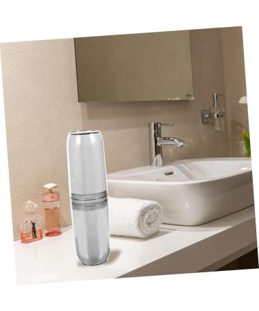 1 Set Toothbrush Mugs & Toothpaste Holder - Bathroom Tumbler Drinking Cups for Home | Plastic Tooth Rinsing Cups - Buy Online on GoSupps.com