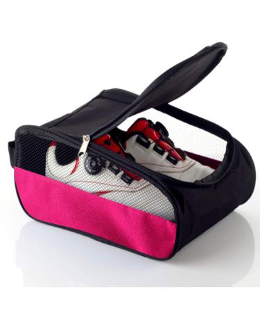 Getfitsoo golf shoe bag golf shoe bags men/women outdoor zippering bags with ventilation sports shoes bags travel shoe bags rose common - Buy Online on GoSupps.com