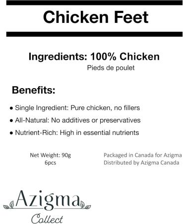 Premium Chicken Feet 90g Pack - Buy Online on GoSupps.com