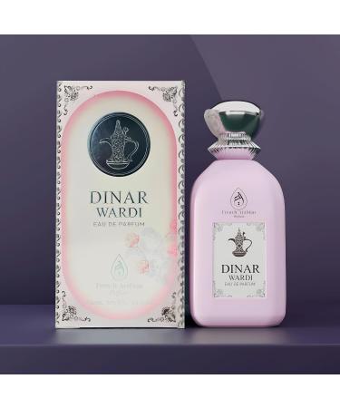 Dinar Wardi 100ml Eau De Parfum- Long-lasting Perfume for Women- Soft Musky Floral Vanilla Perfume Spray - Buy Online on GoSupps.com