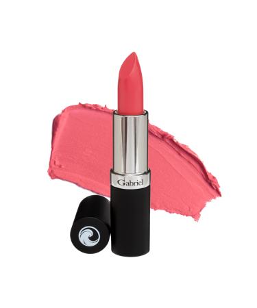 Gabriel Cosmetics Lipsticks (Sheer Rose - Orange Pink/Cool Cr me)  Natural  Paraben Free  Vegan  Gluten-free Cruelty-free  Non GMO  High performance and long lasting  Infused with Jojoba Seed Oil and Aloe  0.13 oz. Sheer...