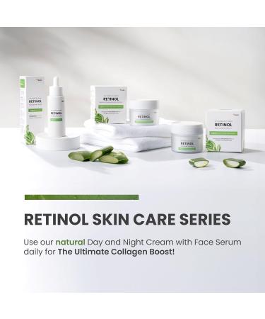Swedish Nutra Anti-Aging Retinol Night Cream I Hydrated & Glowing Skin Treatment I Niacinamide Vitamin E Organic Aloe Vera Shea Butter I Made in Sweden - 50ml - Buy Online on GoSupps.com