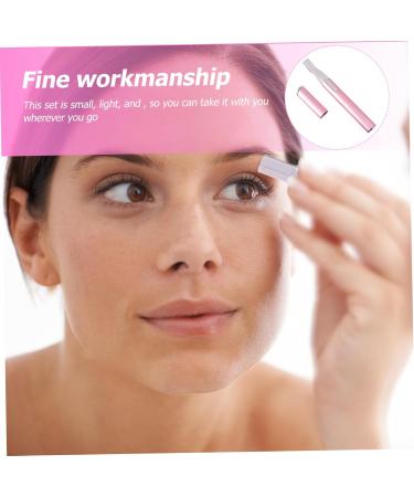 FRCOLOR 3Piece Electric Eyebrow Trimmer Facial Hair Remover Portable And Gentle On Skin For Home And Travel - Buy Online on GoSupps.com