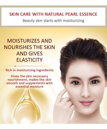 BIOAQUA Pure Silk Pearl Essence Face Cream - Hydrating Hyaluronic Acid Moisturizer for Flawless Skin - 120g - Buy Online on GoSupps.com