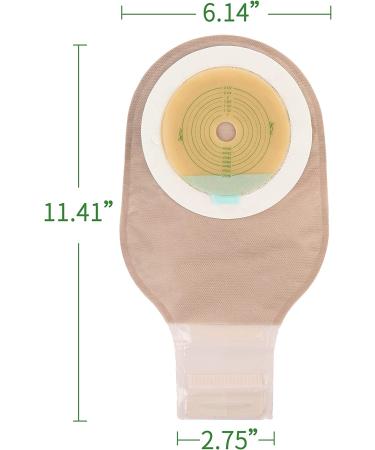 LotFancy 10 PCS Colostomy Bag - One Piece Drainable Pouches for Ostomy Care (Pack of 10) - Buy Online on GoSupps.com