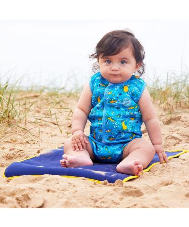 Baby Wrap Wetsuit Crocodile Swamp 0-6 Months by Splash About - Buy Online on GoSupps.com