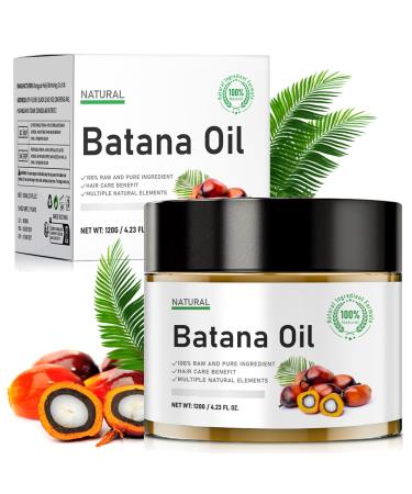 Batana Oil for Hair Growth 100% Pure Natural Batana Oil from Honduras Organic Batana Oil as Hair Mask Reduces Hair Loss Repairs Damaged Hair Scalp and Hair Care (120g)
