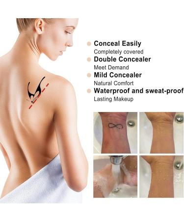 Blue Fish Cream for Hiding Tattoos Make-Up for Tattoos - Waterproof - Buy Online on GoSupps.com