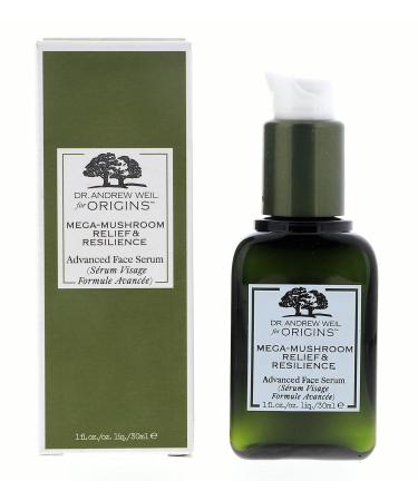 Origins Dr. Andrew Mega-Mushroom Skin Relief Advanced Face Serum 1fl. Oz - Soothing & Hydrating Ships Internationally - Buy Online on GoSupps.com