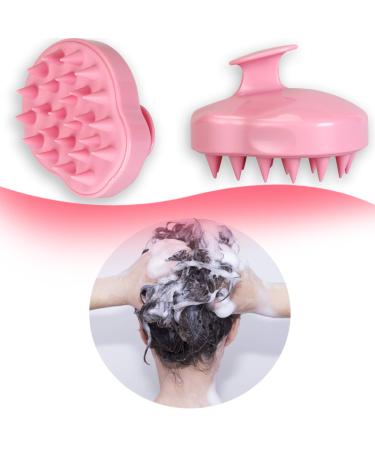 Lunata scalp massage brush head massage head massage device silicone shampoo hair brush cleans hair roots helps against dandruff & promotes hair growth