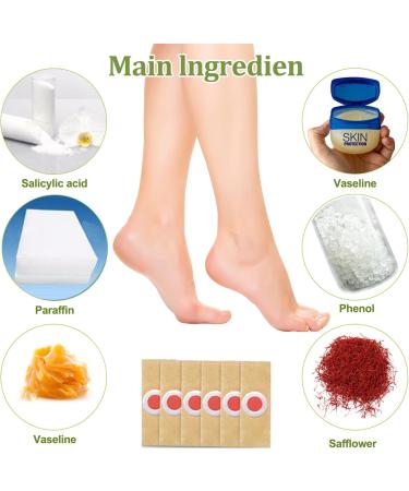 72 Pieces Corn Paving for Stubborn Chicken Eyes Removal - Effective Foot Sole Treatment - Buy Online on GoSupps.com