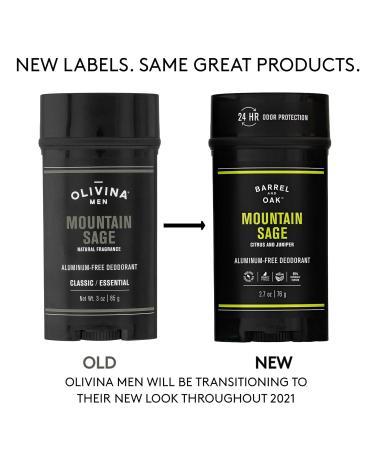 Barrel and Oak Men's Aluminum-Free Deodorant Variety Pack - 3 Essential Oil Scents, Vegan Formula for Sensitive Skin - No Clothing Stains - 3oz x 3 Pack - Buy Online on GoSupps.com
