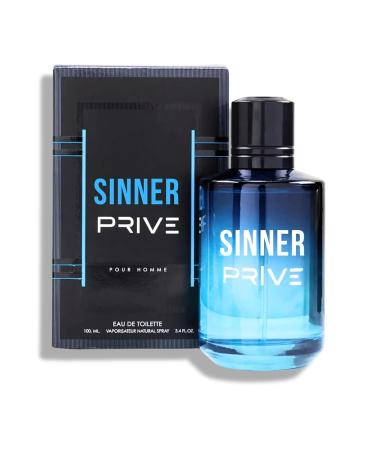 SINNER PRI VE PRIVATE EAU DE TOILETTE 3.4 FL .Oz. Aromatic fragrance for men. - Buy Online on GoSupps.com