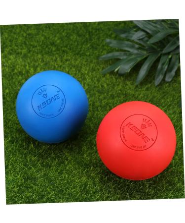 Clispeed 4-Piece Massage Ball Set for Foot Muscle Relief - Trigger Point Foam Roller & Lacrosse Balls for Fascia Massage | Perfect for Yoga & Healthcare - Buy Online on GoSupps.com