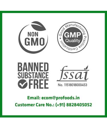 Pro_foods Soy Protein Isolate 90% Powder (350 Grams) Vegan friendly protein source (Unflavoured) - Buy Online on GoSupps.com