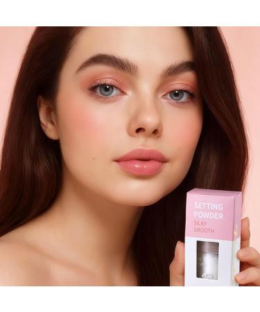 Face Powder Anti-Sweat Brightening Matte | Silky Lightening Face Setting Powder For All Skin Blemishes Women Party Wedding Meeting Birthday Christmas - Buy Online on GoSupps.com