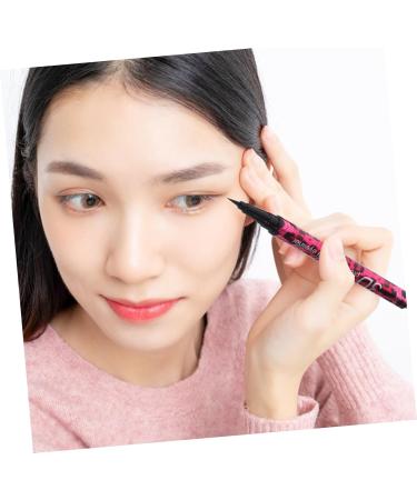 DRESSOOS 1pc Sweatproof Design Waterproof Eyeliner Pen Leopard Dry Pencil Quick - Buy Online on GoSupps.com