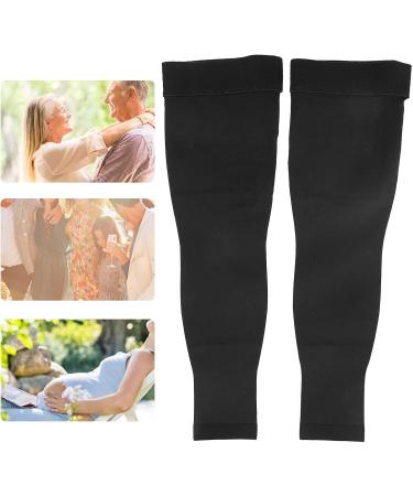 Ankle-Length Compression Stockings for Varicose Veins - Light Pressure Elastic Stockings (M) | Shop Internationally - Buy Online on GoSupps.com