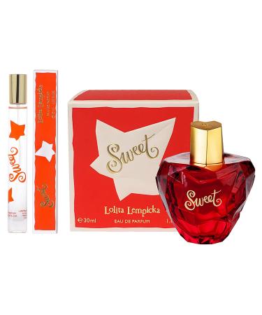 Lolita Lempicka Sweet Duo - Sweet Eau De Parfum 1 oz Spray with 0.50 oz Travel Size Spray