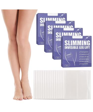 4 Pack Clear Instant Cellulite Patches Thigh Fat Burner Instant Elasticity Smooth Cellulite & Flabby Skin for Girls